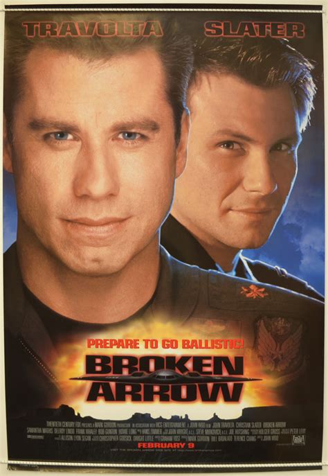 Broken Arrow - Original Cinema Movie Poster From pastposters.com British Quad Posters and US 1 ...