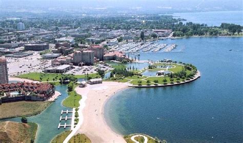 Aerial view of Tugboat Bay | Things to do in kelowna, Kelowna, Canada travel