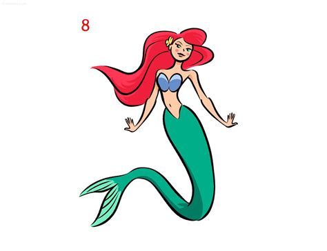 Mermaid Drawing Ideas How to draw a Mermaid