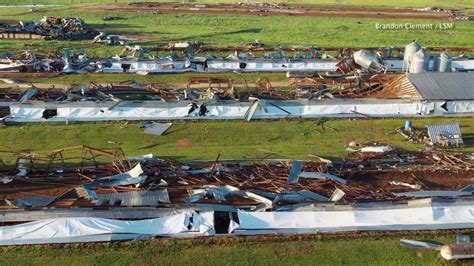 VIDEO: Drone video shows Mississippi storm damage – WKRG News 5