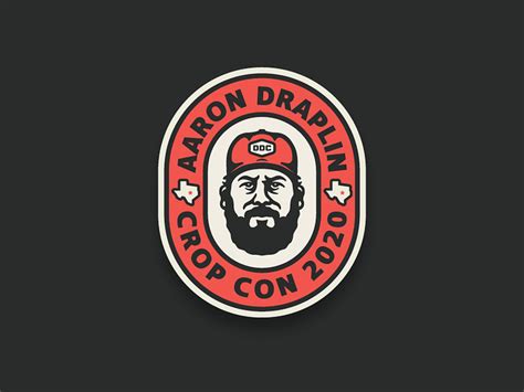 Draplin Badge by Mark Farris on Dribbble