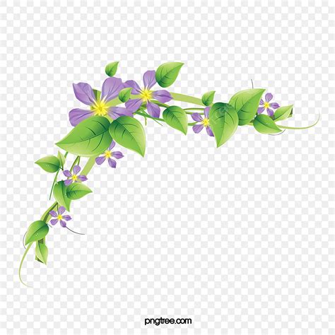 Vine Flowers PNG Transparent, Flower Vine, Flower Clipart, Vine Clipart, Vine PNG Image For Free ...