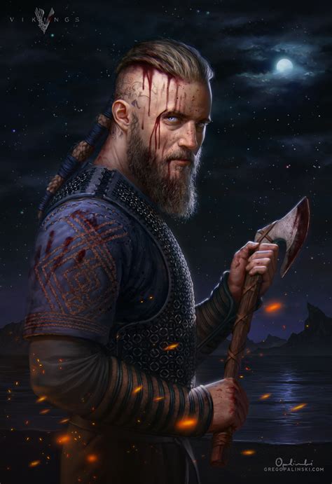 Ragnar Lothbrok - Vikings by Greg-Opalinski on DeviantArt