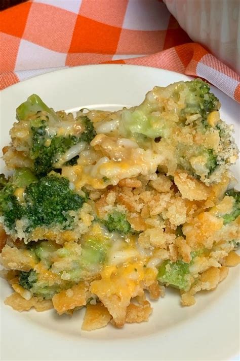 Cheesy Broccoli Casserole - Farmhouse Style - Plowing Through Life