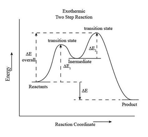 Label The Energy Diagram For A Two-step Reaction