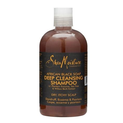 Shea Moisture African Black Soap Deep Cleansing Shampoo (13oz)