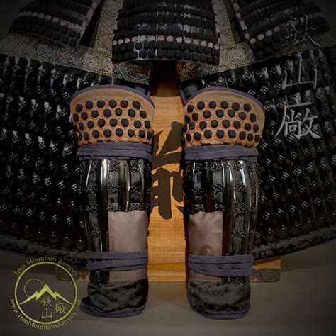 Suneate (Shin Armor) Sangu Samurai Armor Parts for Sale - Custom