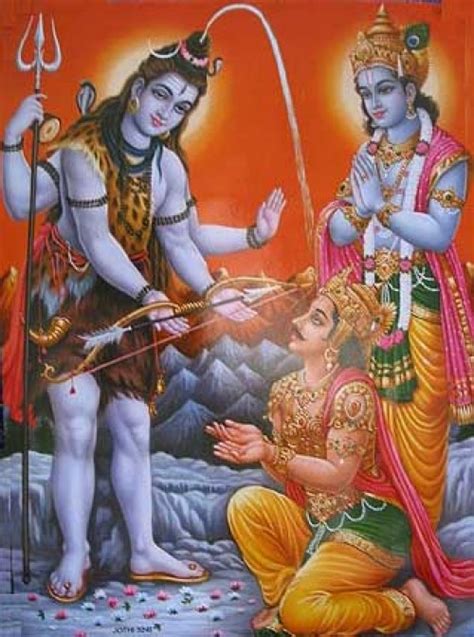 Arjuna Fight With Lord Shiva - Human Timelines Myth & History