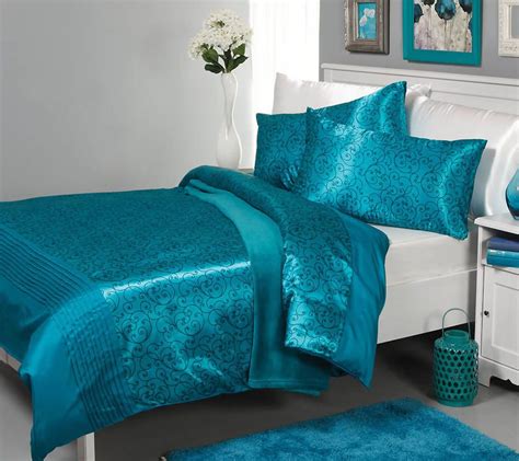 The Gallerie - Charleston Faux Silk Quilt Cover Set - https://www ...