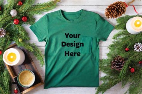 Christmas T-shirt Mockup Graphic by MockstarStudio · Creative Fabrica