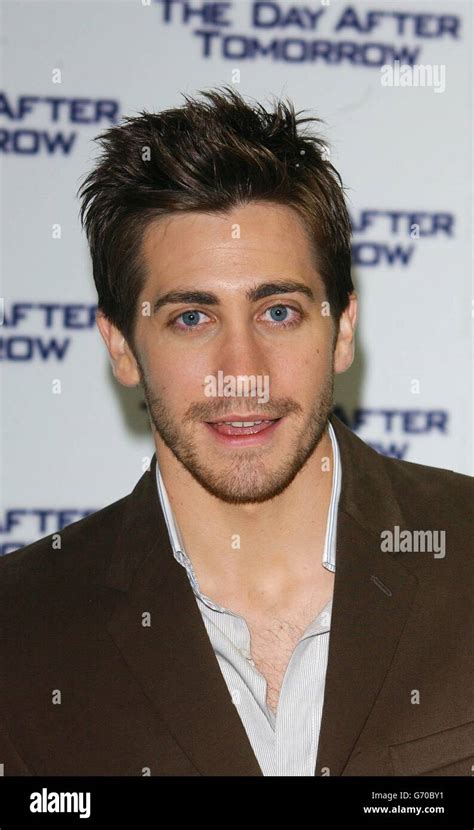 Jake Gyllenhaal The Day After Tomorrow Premiere Stock Photo - Alamy