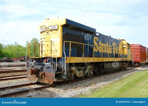 Santa Fe Diesel-Electric Locomotive Editorial Image - Image: 24525125