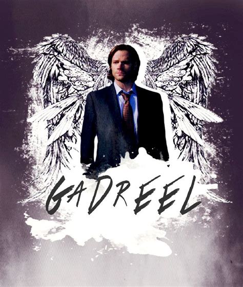 Gadreel | Supernatural fan art, Supernatural fandom, Supernatural fans