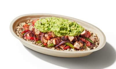 Chipotle Whole30 Bowl Nutrition Facts