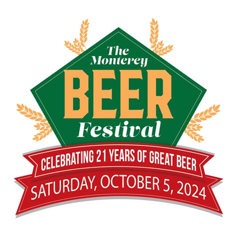 21st Annual Monterey Beer Festival To Be Held On Saturday, October 5, 2024 To Benefit The ...