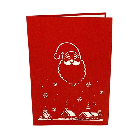 Christmas Pop Up Card, Merry Christmas Handmade Card | LovedUp