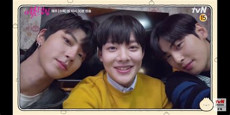 Hwang InYeop , Kim MinGi & Cha EunWoo Behind the Scene True Beauty ...