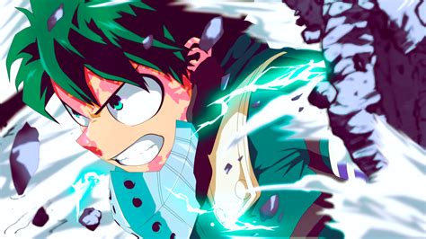 Izuku Midoriya Wallpaper, HD, 4K, 8K | My Hero Academia (Boku no Hero ...