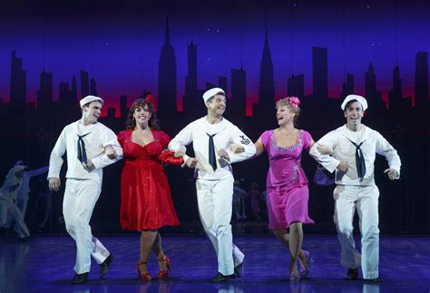 On The Town Broadway Review: Sex and Art DO Mix – New York Theater