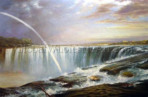 Frederic Edwin Church - Niagara Falls - Oil Paintings on Canvas