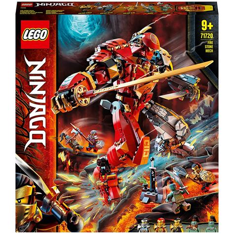 LEGO Ninjago: Fire Stone Mech (71720) Toys - Zavvi UK