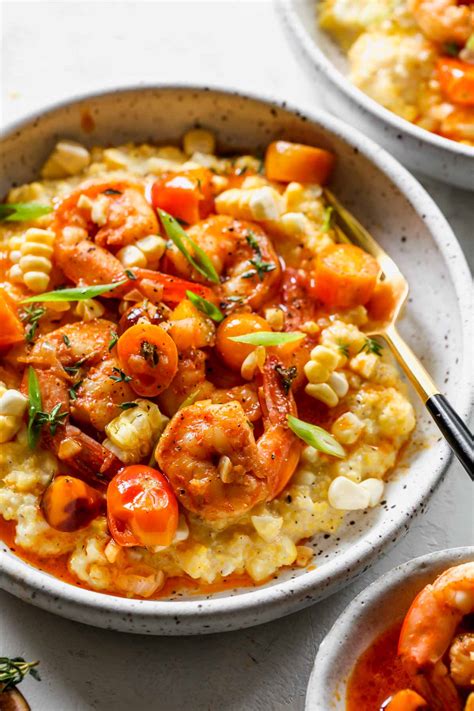 Cajun Shrimp and Grits - Dishing Out Health