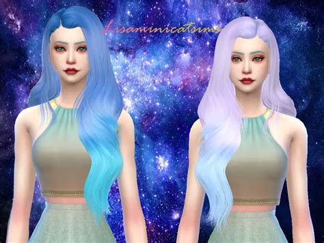 Sims 4 Galaxy Hair