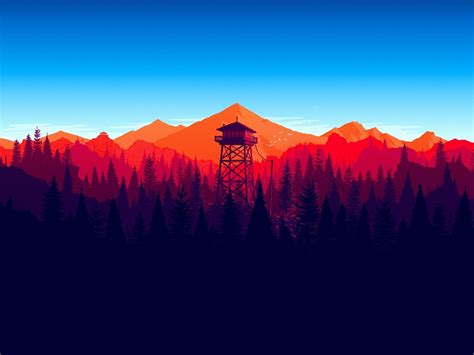 Firewatch Game Wallpapers on WallpaperDog