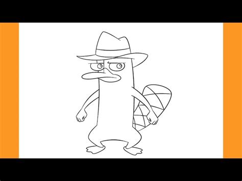 Agent P Coloring Pages