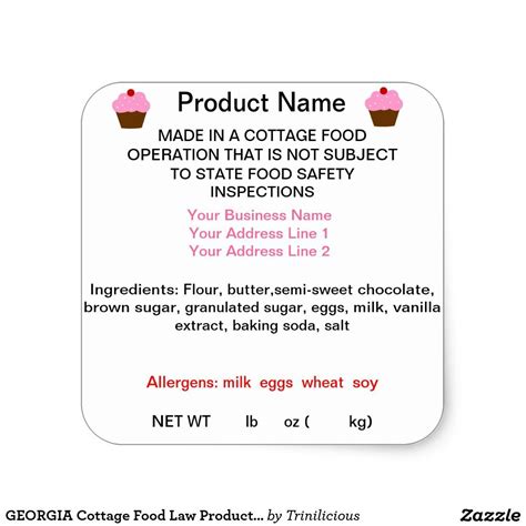 free examples bakery ingredients labels template - Google Search | Label templates, Ingredient ...