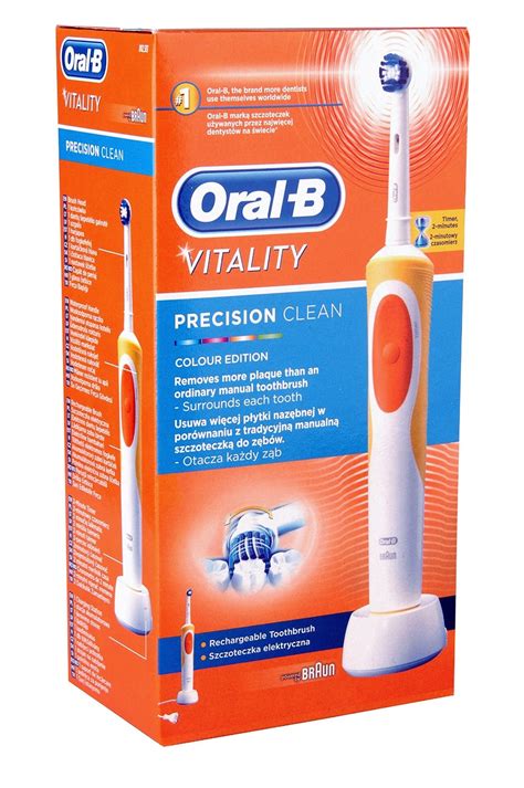 Braun Oral B Vitality Precision Clean Rechargeable Electric Toothbrush ...