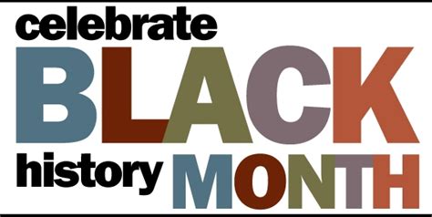 celebrating black history month - Clip Art Library