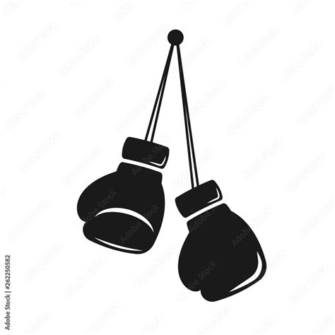 Boxing gloves vector icon. Boxing symbol. Linear style sign for mobile ...