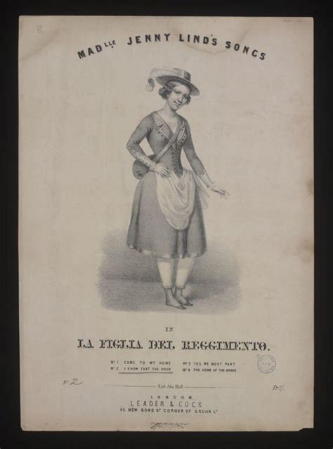 Mad.lle Jenny Lind's Songs | V&A Explore The Collections