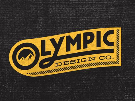 Olympic Design Co. | Main Logo by Drake Laws on Dribbble