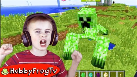 MINECRAFT MOD Kids Video Game Compilation with HobbyFrog - YouTube