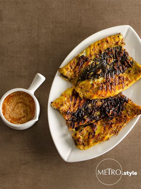 Grilled Bangus Belly With Salted Egg Sambal | Metro.Style