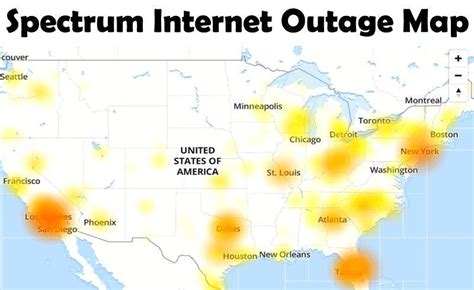 Spectrum Internet Outage Map Florida, Los Angeles, Austin ...