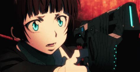 Anime Gun GIF - Anime Gun Nervous - Discover & Share GIFs