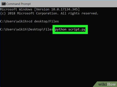 How to Use Windows Command Prompt to Run a Python File