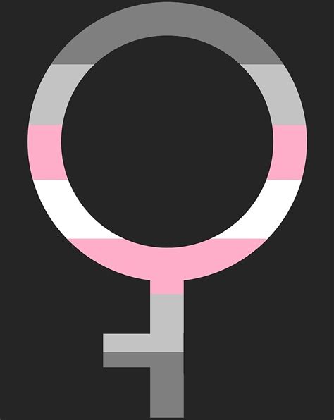 "Demigirl Symbol/Flag" by Reidtastic | Redbubble