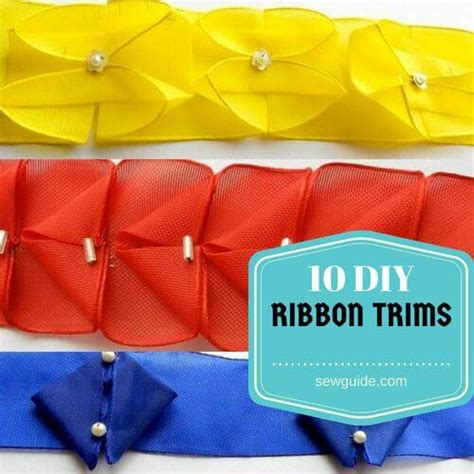 10 Unique {FABRIC TRIMS} to embellish your fabric - Sew Guide