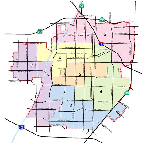 City Council adopts new ward boundaries map - City of Santa Ana