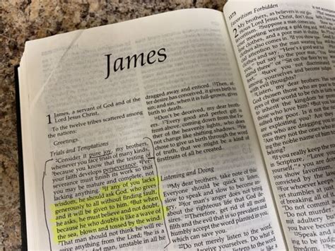 A Bible Study on the Book of James