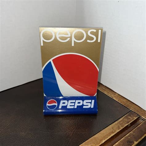 Vintage Pepsi Pepsi-Cola Restaurant Table Top “Tent” Caffeine Free | eBay