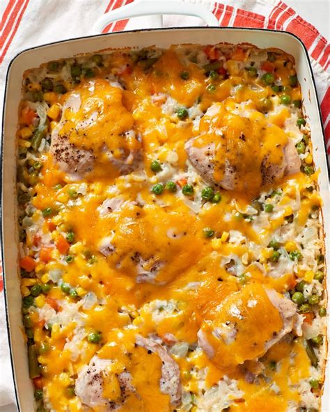 How To Make Creamy Chicken and Rice Casserole | Recipe | Baked chicken ...