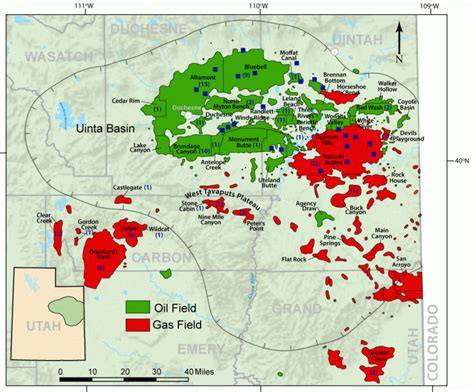 Oil and Gas in the Uinta Basin, Utah – What to Do with the Produced ...