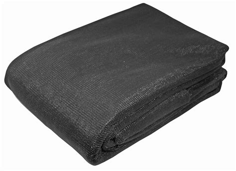 20' x 20' Mesh Shade Tarp - Black