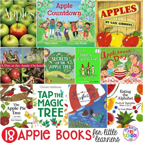 Apple Books for Little Learns - Pocket of Preschool in 2020 | Apple books, Little learners ...