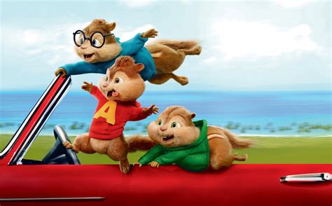 the road chip, movie, alvin and the chipmunks, cute, fantasy, green ...